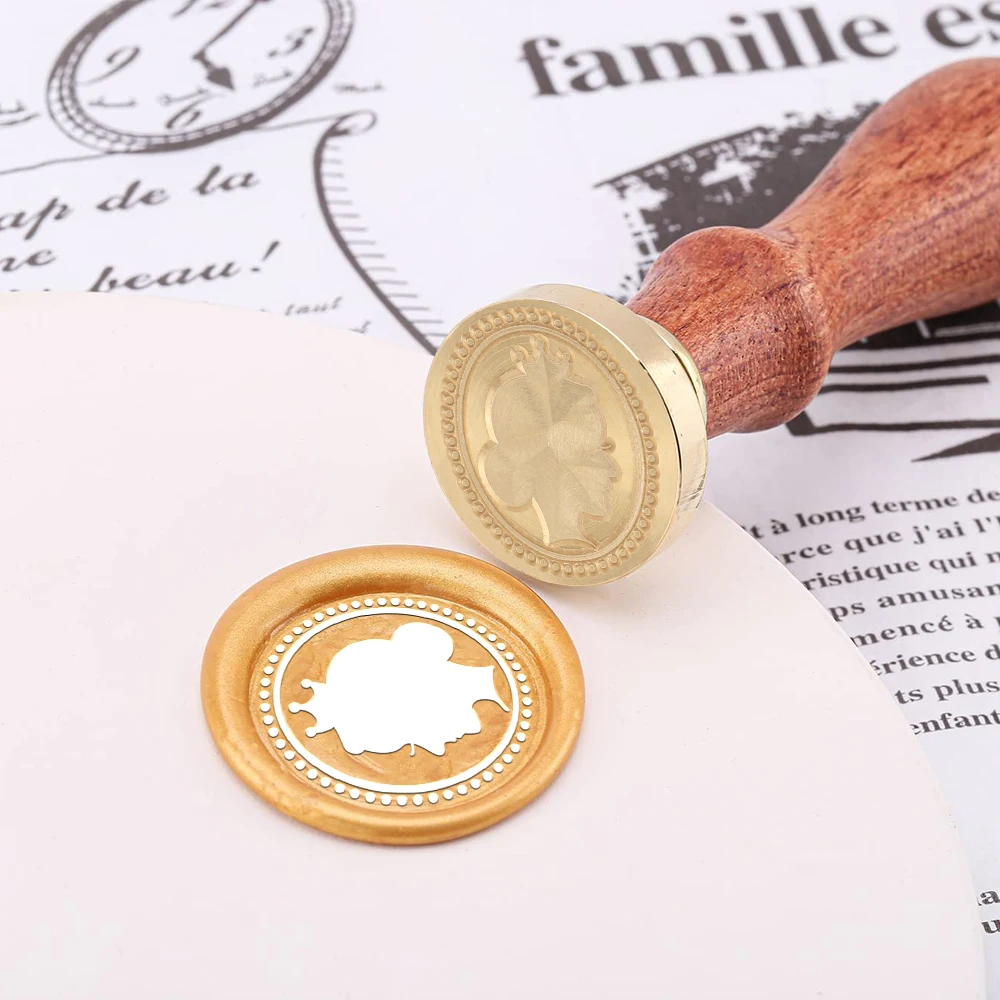 Ensemble de tampons de sceau d - Wax Seal Stamp Set avis et prix